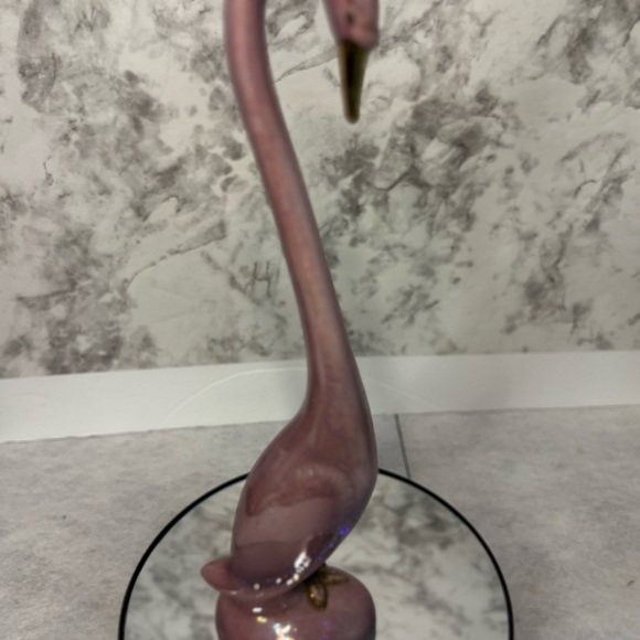 vintage ceramic swan or crane figurine - Picture 2 of 13